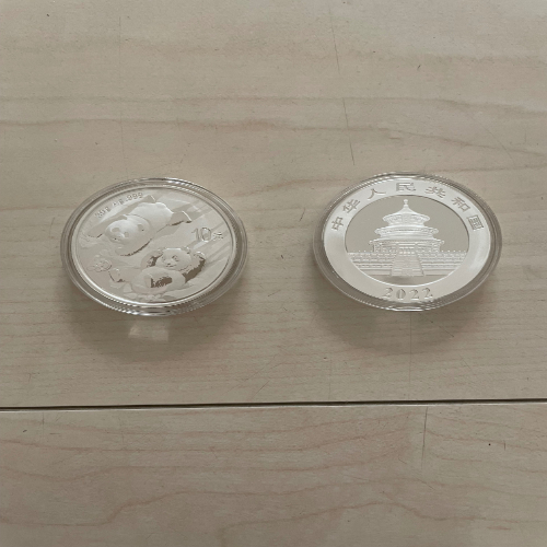 パンダ銀貨 2022年