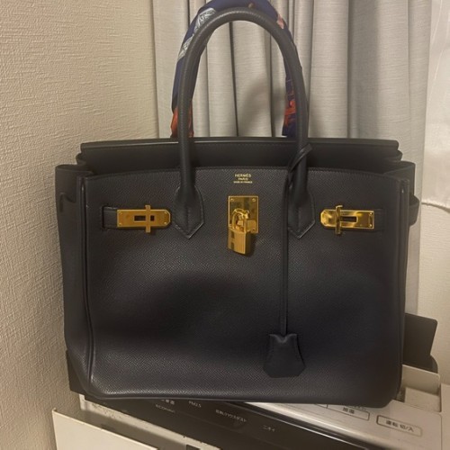 バーキン30 ネイビー トゴ