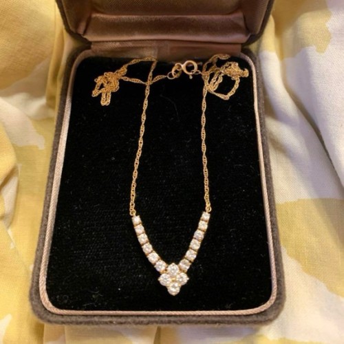 ダイヤモンドペンダントアンティーク