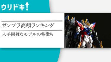 ガンプラ高額ランキングTOP10｜入手困難なモデルの特徴もアイキャッチ