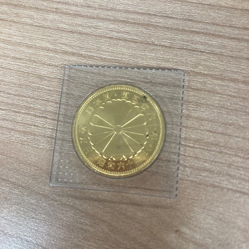 昭和天皇御在位60年記念10万円金貨