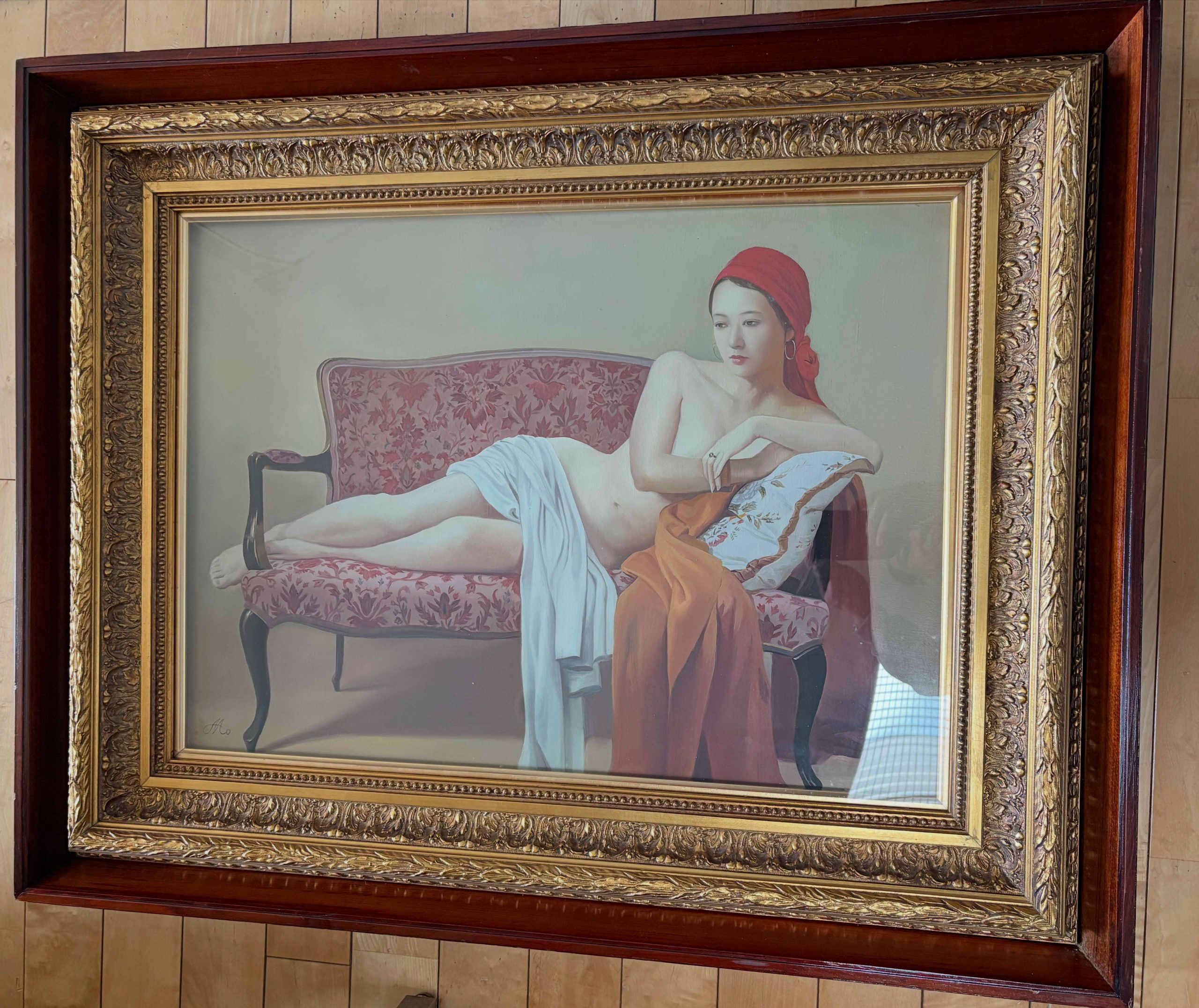 女性像　森本草介作