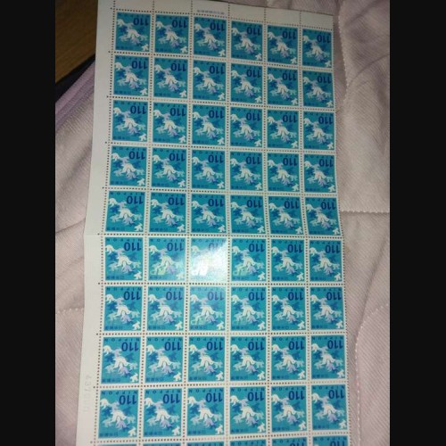 110円切手160枚、85円切手30枚