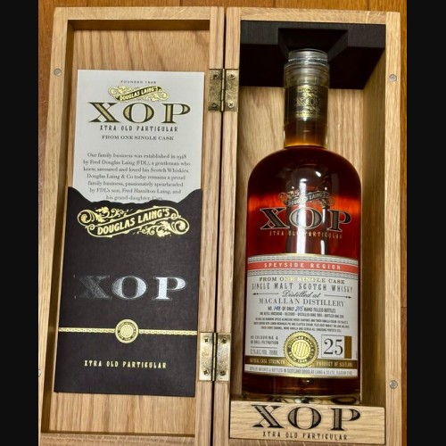 マッカラン25年XOP 1993 世界215本限定品