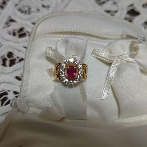 リング ルビー ダイヤ