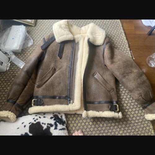 ムートン B-3 フライトジャケット