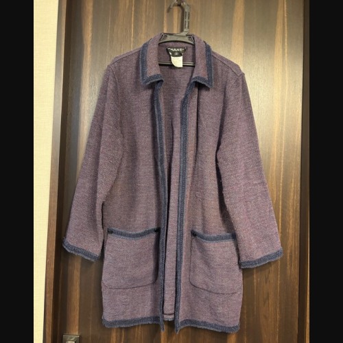 シャネル ロングジャケット