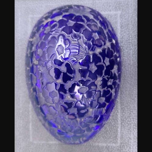 ルネ・ラリック つるにちにち草 卵型小物入 1929年作