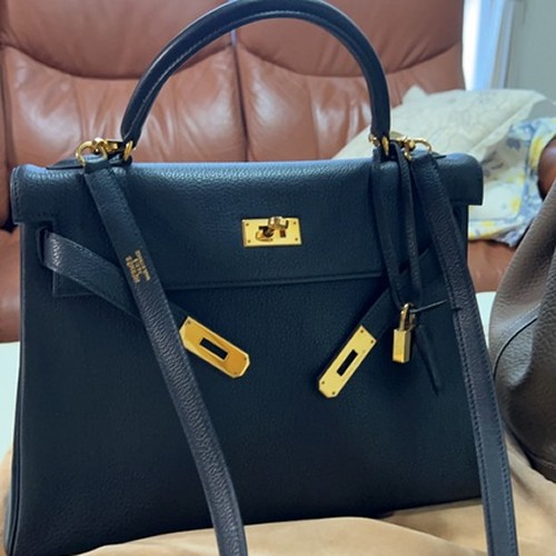 エルメス ケリー32 トゴ 内縫い