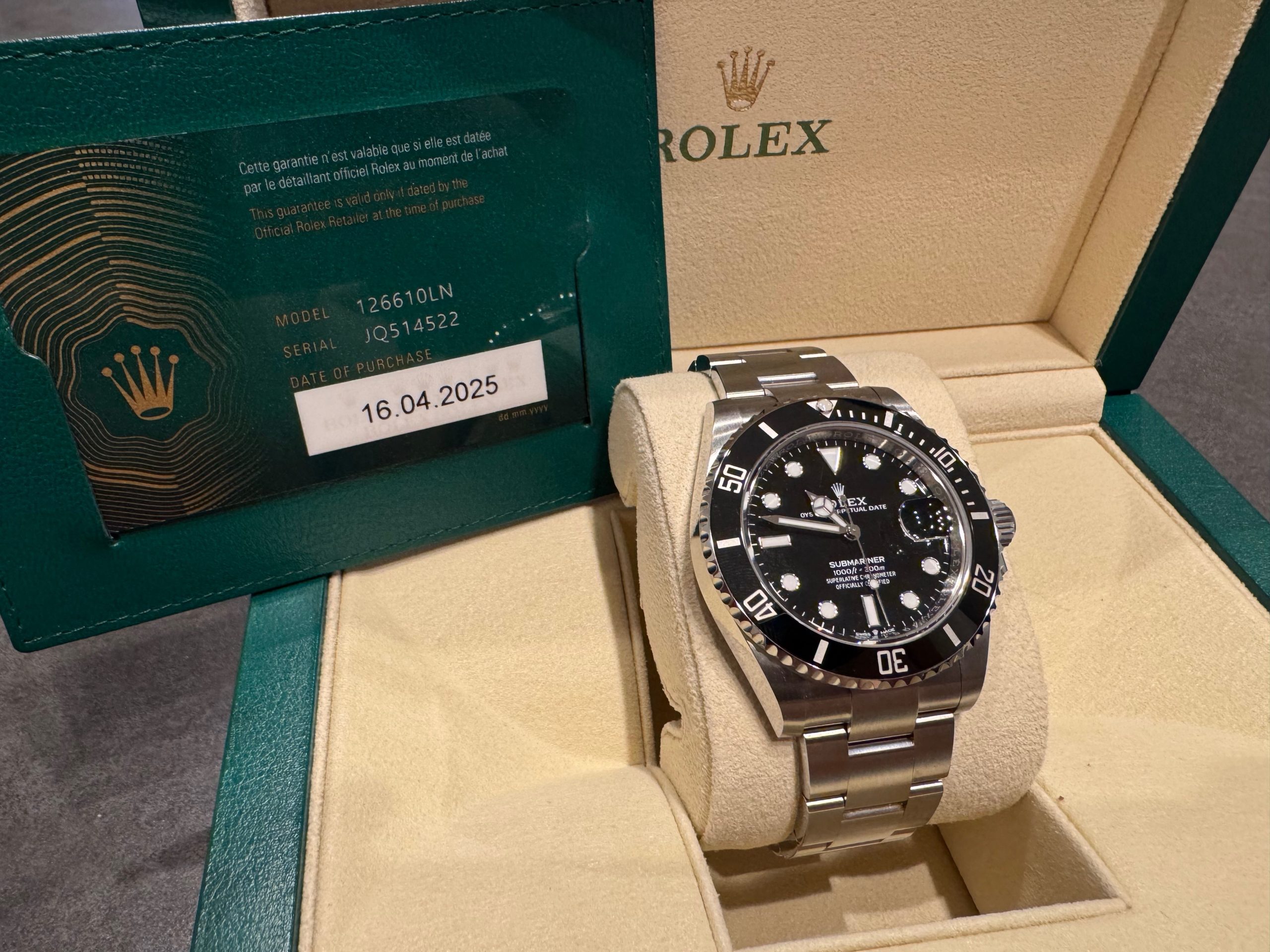 ロレックス サブマリーナー 126610lm