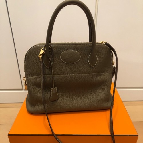 ボリード31 エトゥープ ゴールド金具 トリヨンクレマンス