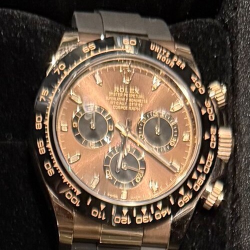 ロレックス デイトナ チョコレート文字盤