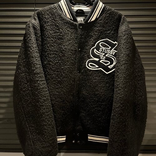 stussy varsity jacket