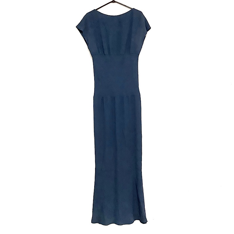 ドレス ブルーグレー