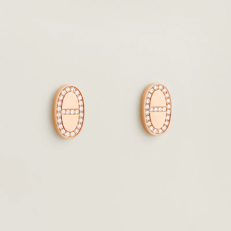 シェーヌ・ダンクル・コントゥール ピンクゴールド/ダイヤモンドの画像