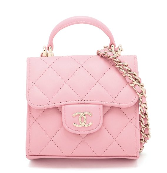 ミニミニマトラッセ ラムスキン 2WAYショルダーバッグ