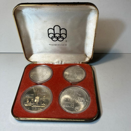 カナダモントリオールオリンピック記念銀貨セット