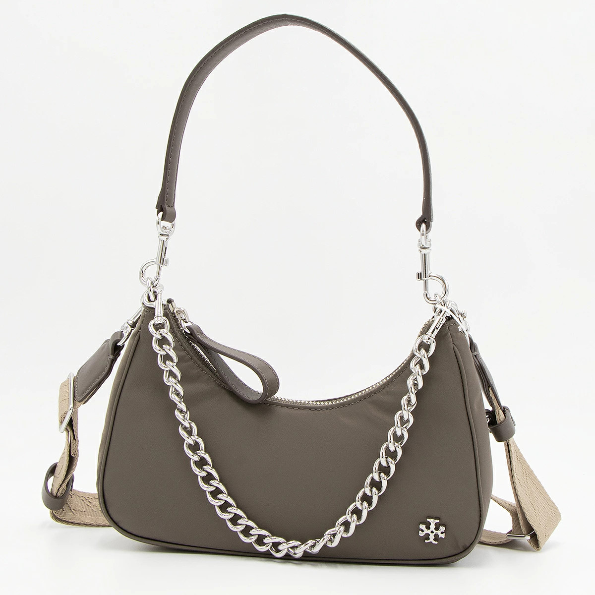 トリーバーチのマーサー スモール クレセントバッグ 88885 020の画像