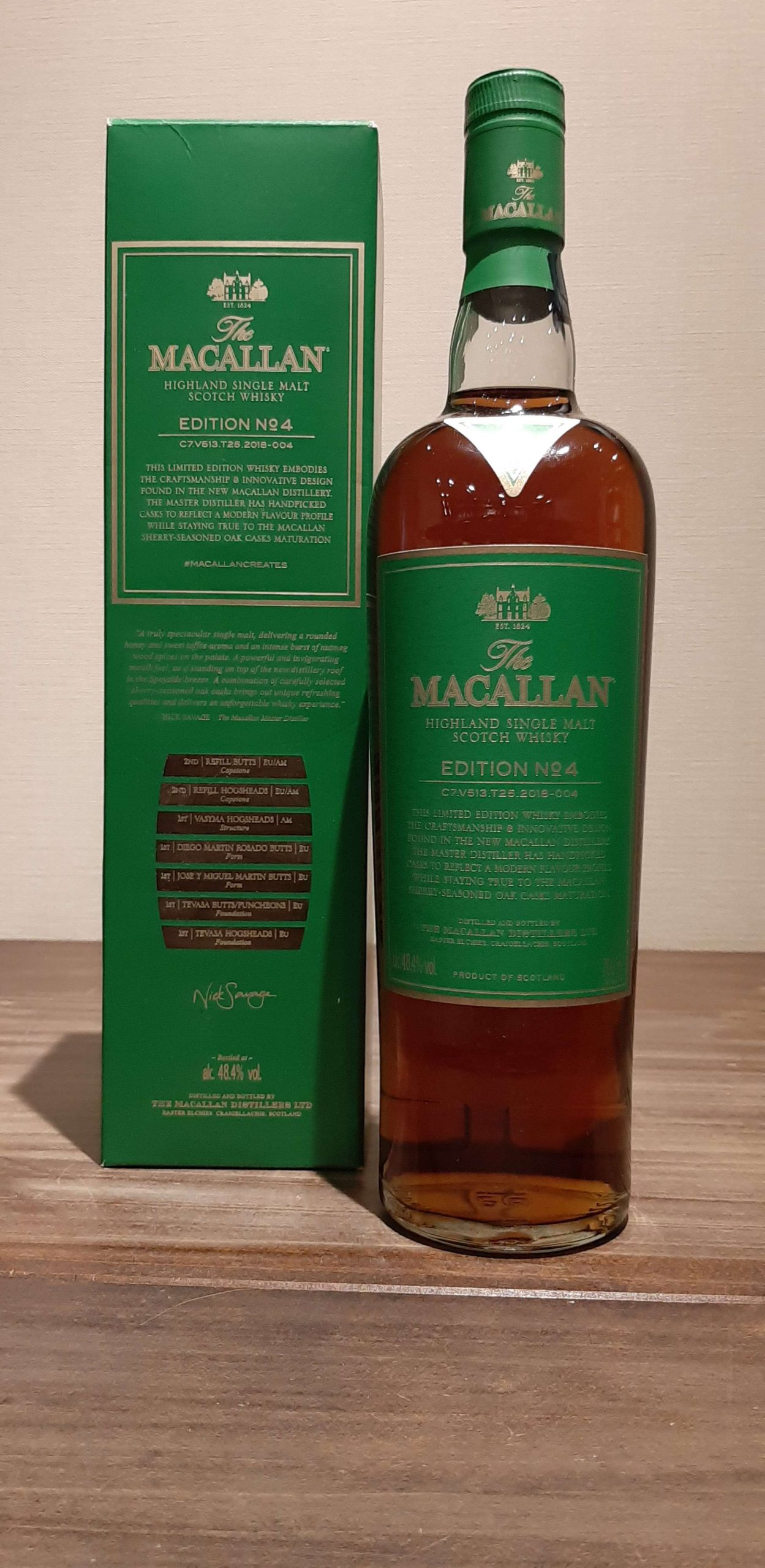 マッカラン　エディションNo.４