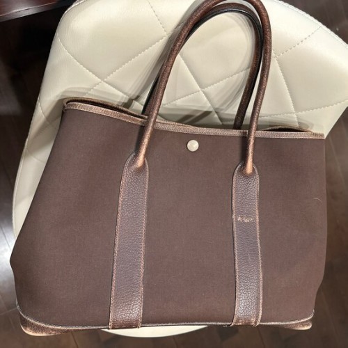 ガーデンパーティPM トワルオフィシェ ブラウン