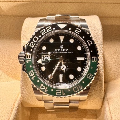 GMTマスター 126720 3コマ外し 付属品あり