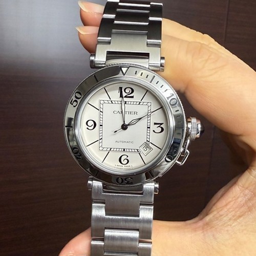 カルティエ パシャ シータイマー W31080M7