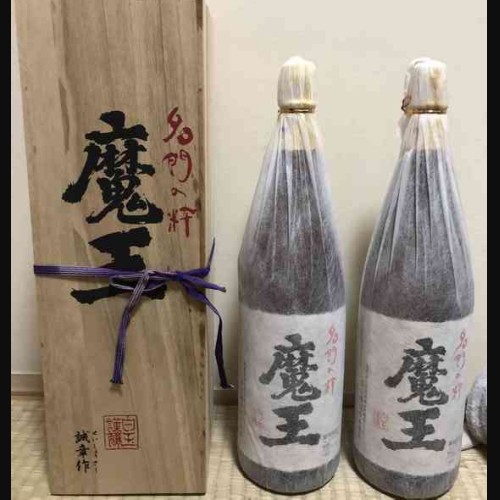 魔王 一升瓶 三本