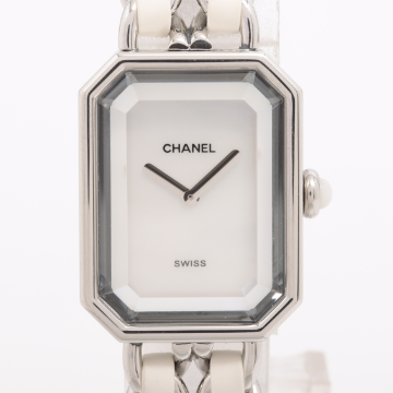 プルミエール SS×革 QZ シェル文字盤の画像