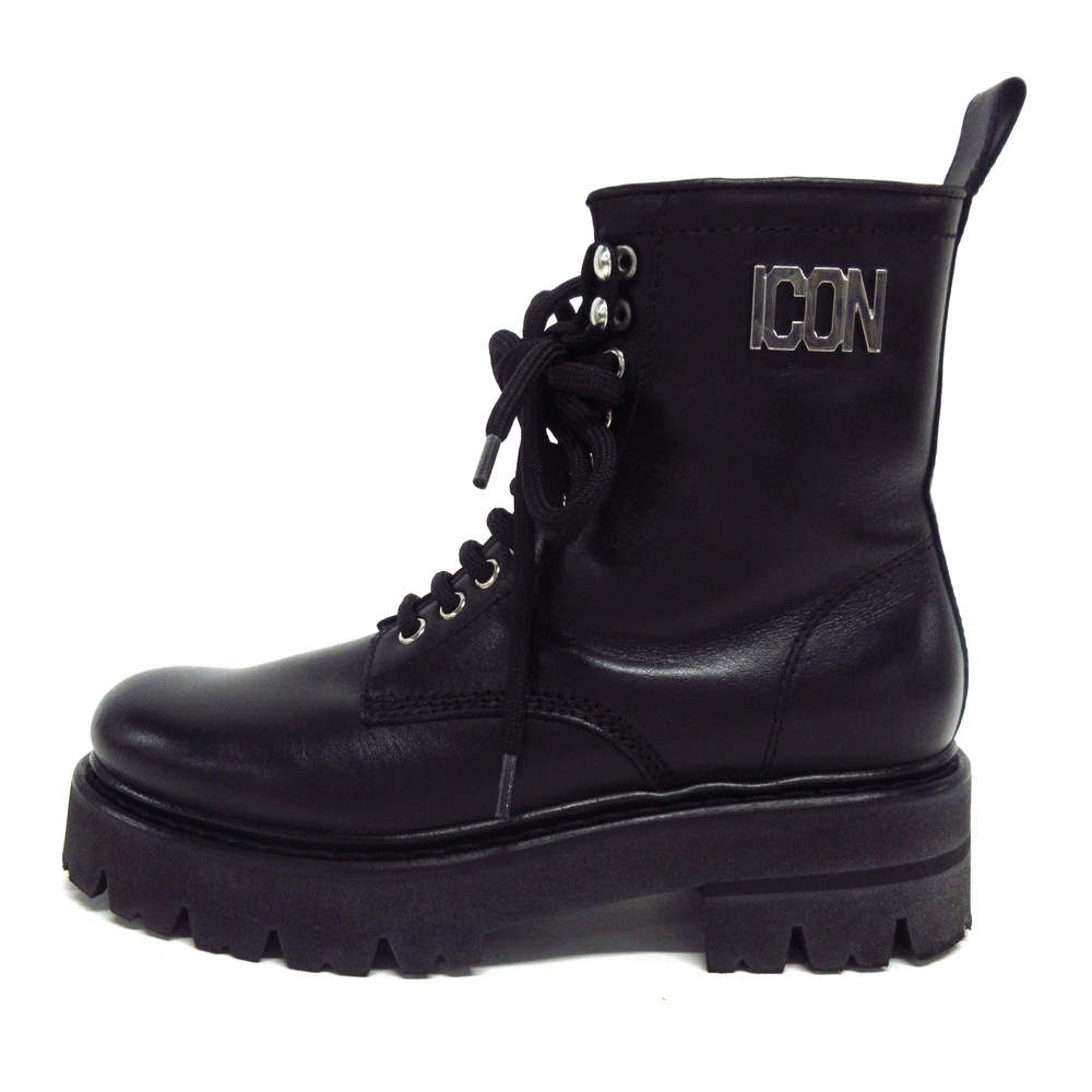 ディースクエアード ブーツ コンバット アイコンの商品画像