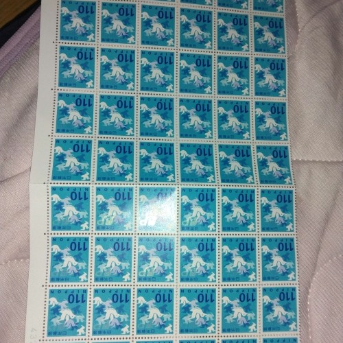 110円切手、85円切手