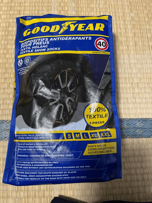 GoodYearタイヤチェーン、GY-CLASSIC-M、新品未使用