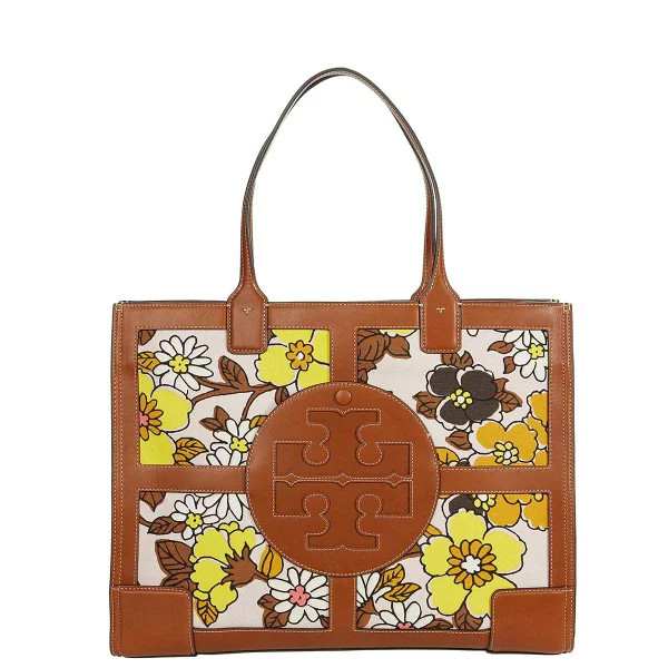 トリーバーチのエラ プリント クワドラント トートバッグの画像