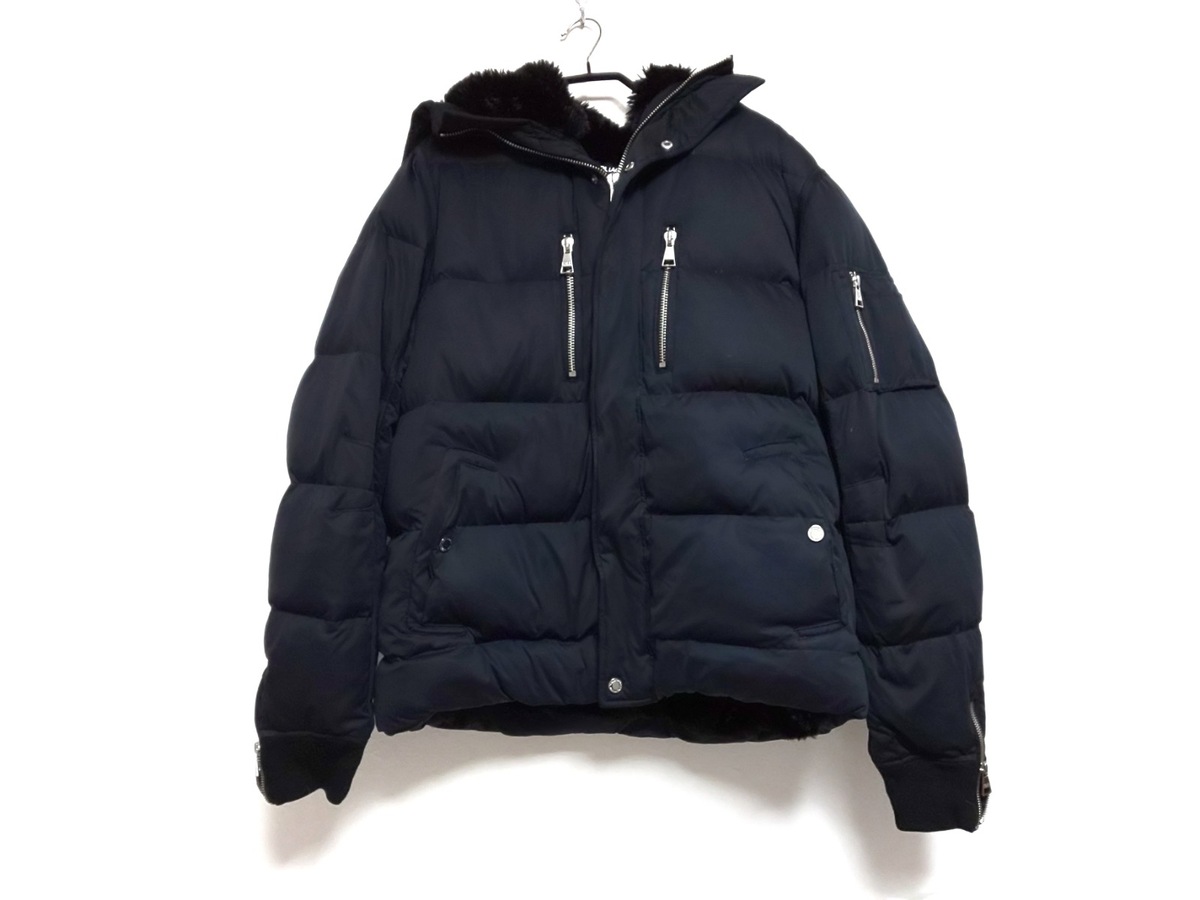 ダウンジャケット ダークネイビー