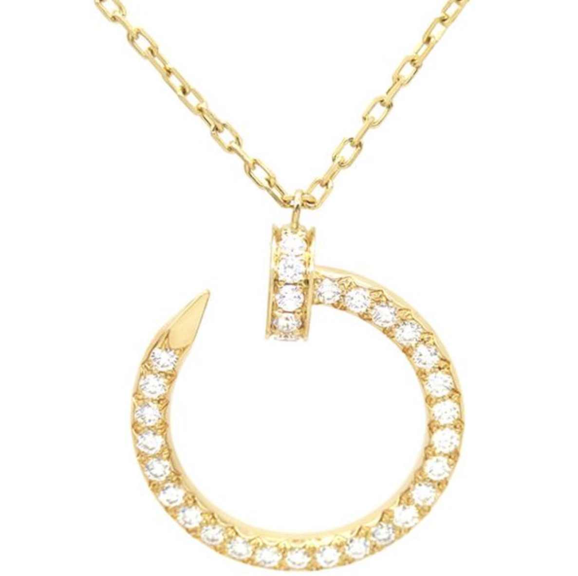 ジュストアンクルネックレス