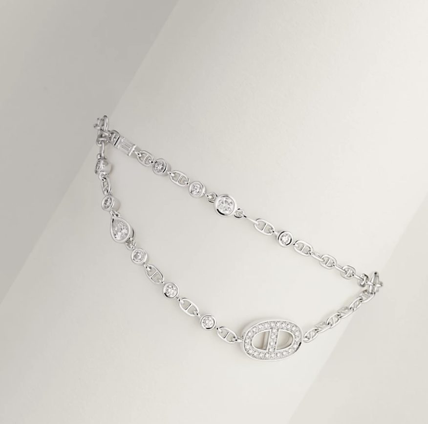 シェーヌダンクル・カオス ファンシー​​ ホワイトゴールド/ダイヤモンドの画像