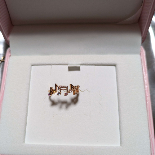 14金 マルチカラーリング