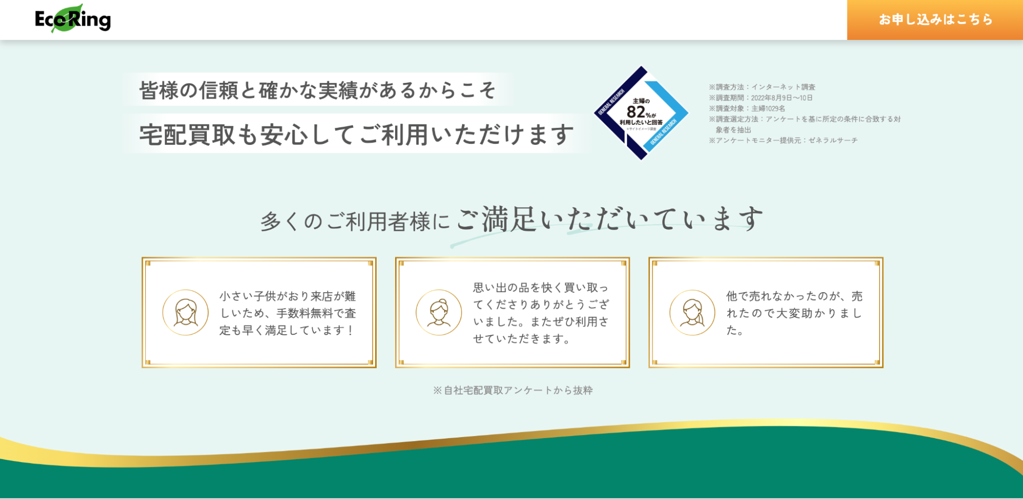 エコリング公式サイトの画像