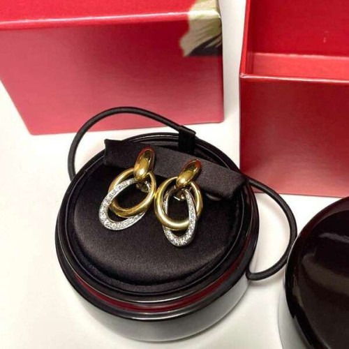 イヤリング 750K ダイヤモンド