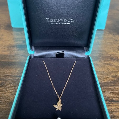 ティファニー オリーブリーフ ネックレス ピンクゴールド（K18）