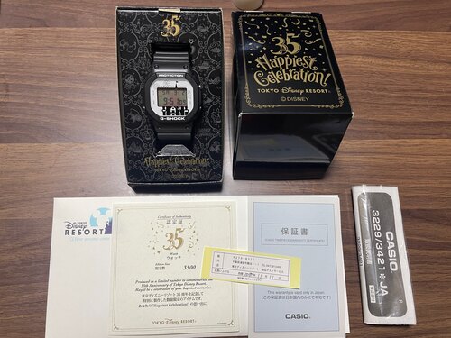 G-SHOCK ディズニーリゾート35周年 記念モデル