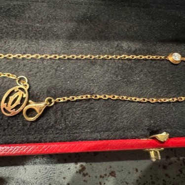 カルティエ ダムール ブレスレット ピンクゴールド