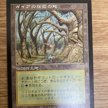 MTG ガイアの揺籃の地 日本語