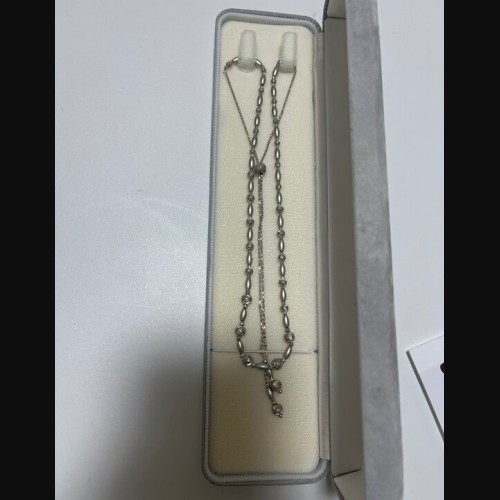 K18WG ネックレス 16g