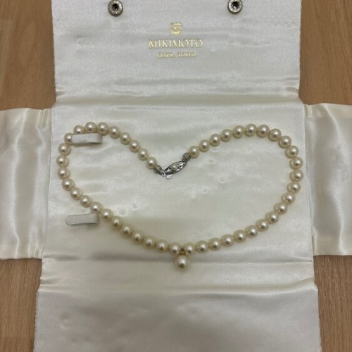 真珠ネックレス K14 40cm