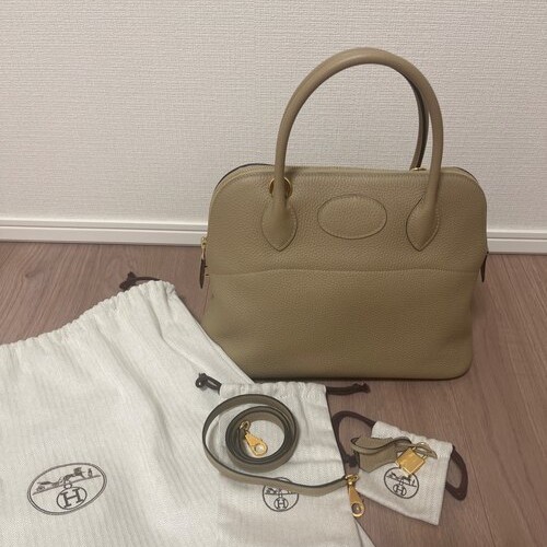 ボリード31 トレンチ ゴールド金具