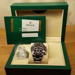 ロレックス デイトナ 116500LN 黒文字盤