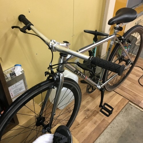 MASI マジィ FIXED UNO RISER Chrome ピストバイク