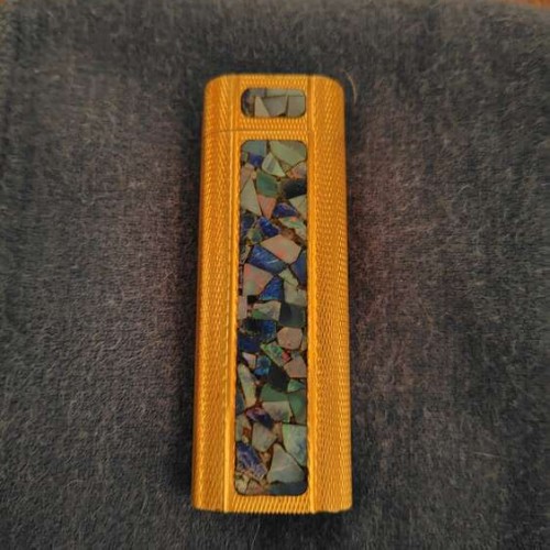 カルティエモザイクオパールゴールドライター