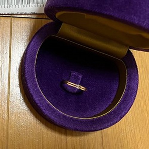 インフィニティ 日本限定 ピンクゴールド リング