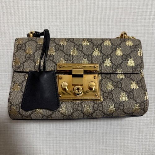 パドロック GGスプリーム チェーンショルダーバッグ